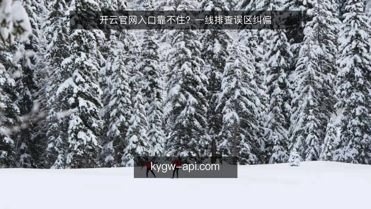 开云官网入口靠不住?一线排查误区纠偏